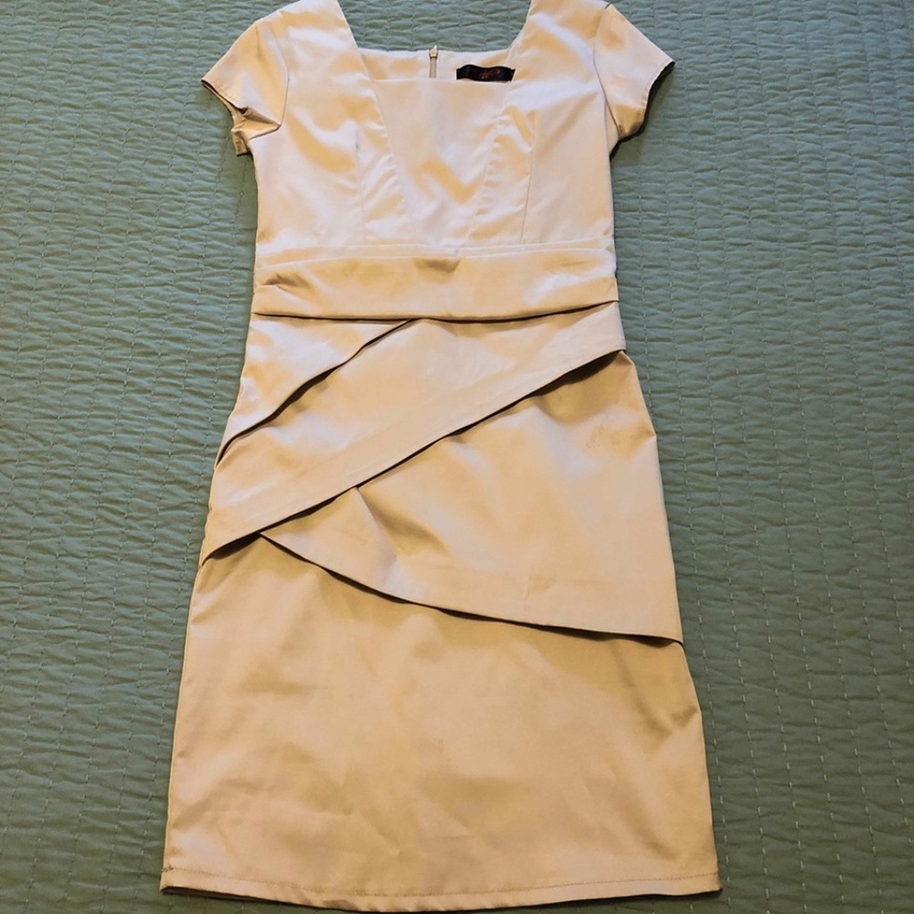 Taupe Dress- Size Small